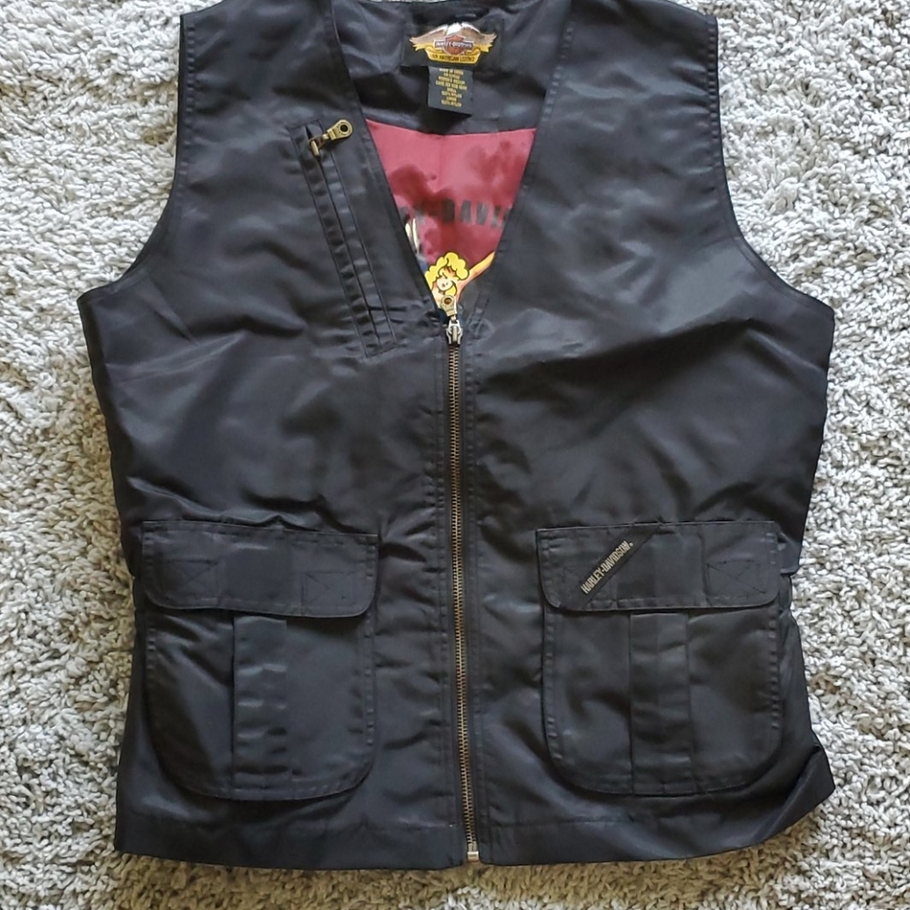 Women's biker vest
